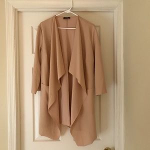 Shein long blazer cardigan